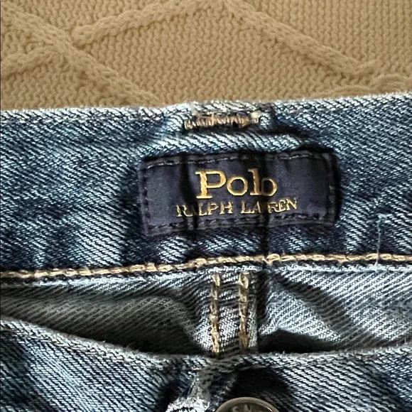 Distressed patchwork jeans by Polo Ralph Lauren size 27 - Picture 7 of 12